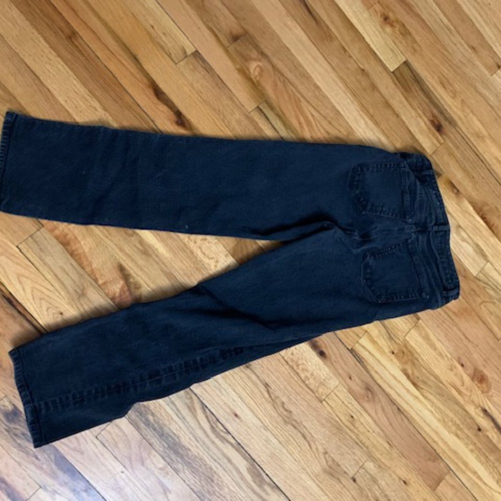 loft curvy high rise straight jeans size 0 - Picture 6 of 6